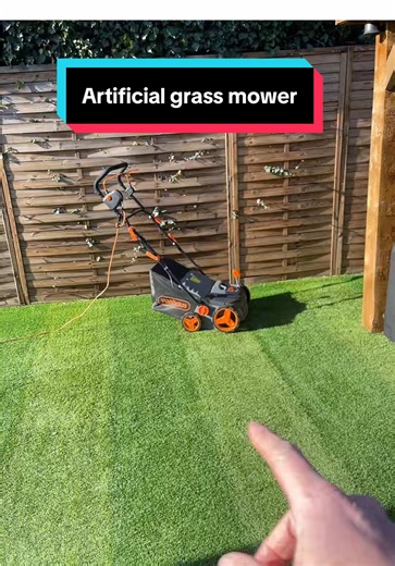 Revive Your Lawn with the VonHaus Artificial Grass Mower