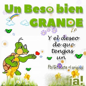 Un beso bien grande Y.. | Gifs Kete El Original