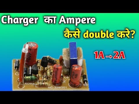 Charger modification, current increase | how to increase charger current | Free Circuit Lab