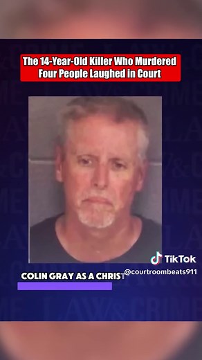 The 14-Year-Old Killer Who Murdered Four People Laughed in Court#news #court #courtroom #crime #coltgray