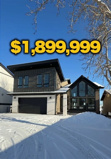 Come for a tour of this $1,899,999 new build lake home in Chestermere, Alberta! 🇨🇦🏠 Listed by Ayo Olajide with REAL Broker 📲