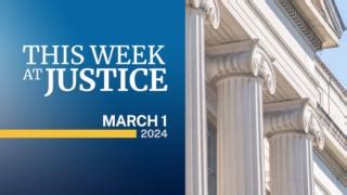 94 reactions · 33 shares | #ThisWeekatJustice • Justice Department...