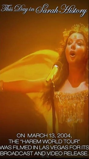 Sarah Brightman - Harem Live from Las Vegas (2004) #shorts