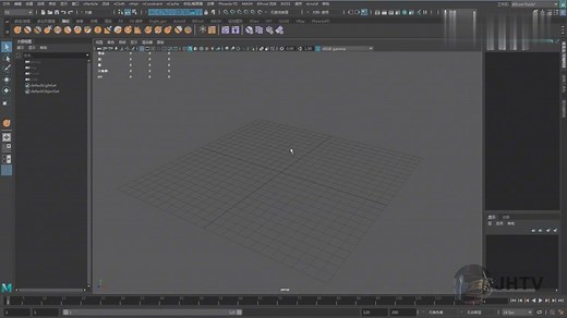 maya2018山脉建模，山体建模，岩石效果