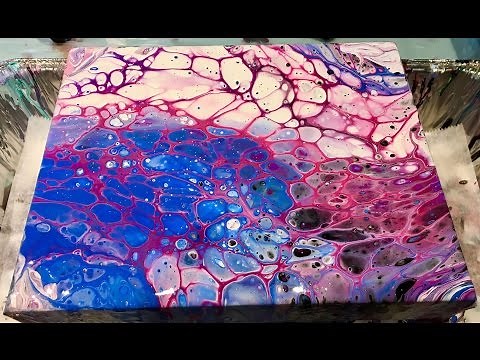 Acrylic Pouring Floetrol HUGE Cells