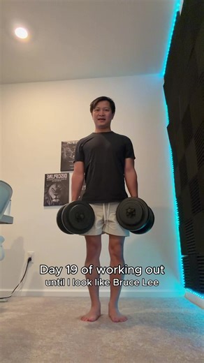 Day 19 of working out until I look like Bruce Lee | Working Out
