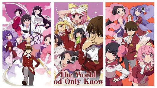 All 3 'The World God Only Knows' Seasons in Order (Including OVAs)