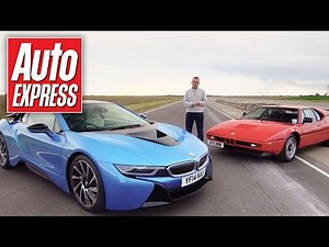 See How The BMW i8 Compares To Its M1 Grandpa On Track
