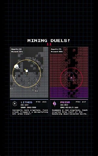 New unit (Minit) Revamped! Lithos vs Prism | Mining Duels!