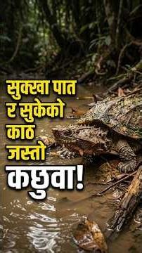 Mata Mata Turtle – Nature’s Master of Disguise 🐢