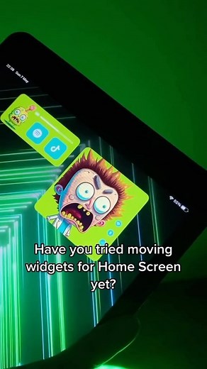 Have you tried moving widgets for Home Screen yet?朗 #widgets #widget #homescreenwallpaper #homescreensetup #homescreeninspo #motiongraphics #motiondesign | Ringtones for iPhone | Facebook