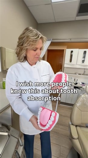 Dr. Michelle Jorgensen, DDS, BCTN, TNC on Instagram: "Tooth resorption isn’t a cavity—it’s when the body starts breaking down its own tooth structure, often without pain. Because it can begin deep in the tooth or along the root, it’s frequently missed on standard X-rays and only caught once damage is advanced. We often see tooth resorption linked to inflammation, past trauma, orthodontics, and mineral imbalance. Catching it early means understanding the warning signs and supporting the tooth and