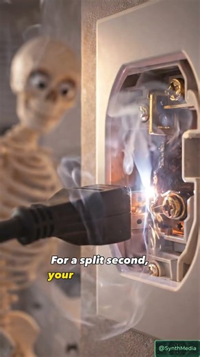 The "Kitchen Sun": The Arc Flash Glitch. ⚡️☀️ #didyouknow #facts #lifehacks #physicsfacts #science