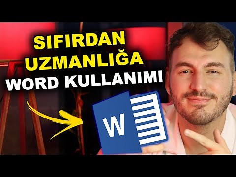 SIFIRDAN MİCROSOFT WORD KULLANIMI - TEK VİDEODA!