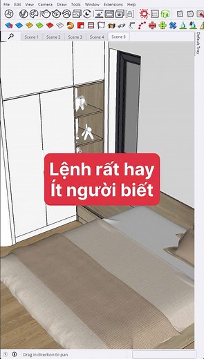 651 reactions · 189 shares | Lệnh rất hay nhưng ít người biết trong Sketchup #su84 #sketchup Tran Nam Sketchup | Tran Nam | Facebook