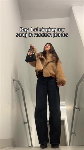 Day 1: random staircase I found at the mall #singer #originalmusic #songwriter #music #acoustics