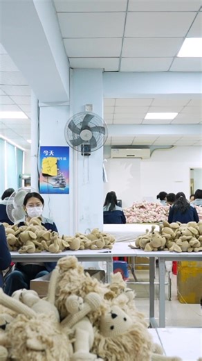 Inside a Professional Crochet Factory #crochet #fyp #factory #b2b #handmade