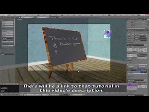 Blender 2.73 Tutorial - Animated Handwriting