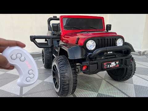 RC Jeep Trailblazer Unboxing & Testing | Remote Control Ride on Jeep!! 🔥🔥