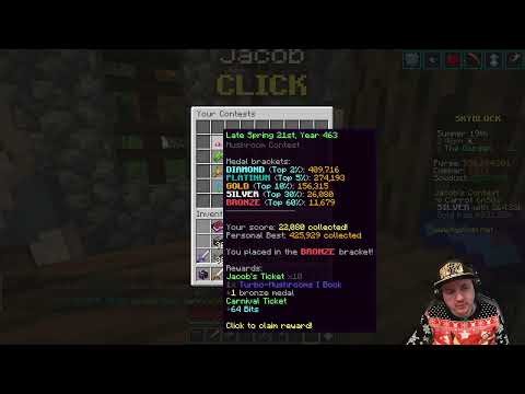 Frohe Weihnachten! Satt und müde! Hypixel Skyblock Krams!