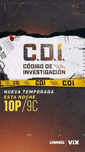 UniMás on Instagram: "¡Regresa! Con nuevos casos, más intriga y tecnología de punta 🔎💥 #CódigoDeInvestigación nueva temporada, lunes 5 de enero 10P/9C por UNIMÁS. #CDI #CódigoDeInvestigaciónUS #TrueCrime #Promo"