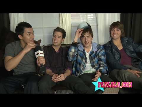 Big Time Rush James, Kendall, Logan and Carlos talk Who's Who?!