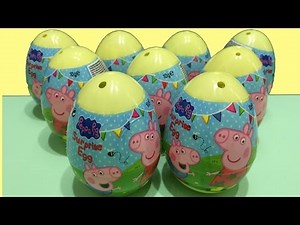 Peppa Pig Surprise Eggs