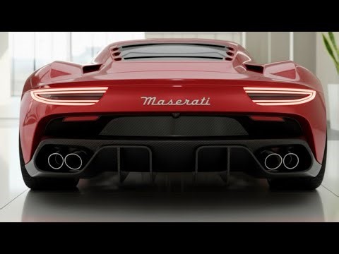 New 2026 Maserati GranTurismo: A Masterpiece of Speed and Style!