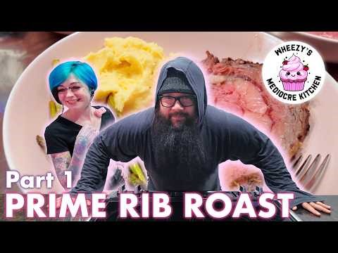 COOK With Me: Prime Rib Roast! - *Jerambe Meaty-Ocre Takeover Pt 1* - NotEasyBeinWheezy