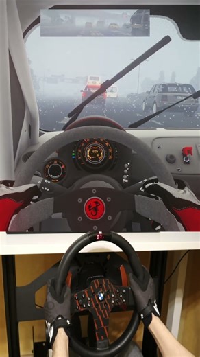 WINNING The Snowy Christmas Challenge: Best Traffic Mod Assetto Corsa Run