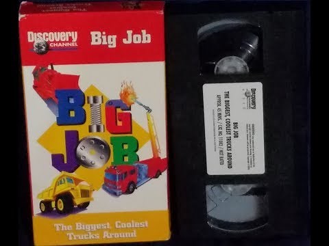 Big Job: The Biggest, Coolest Trucks Around (2000 Discovery Channel Video VHS)