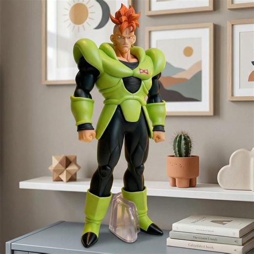 Anime Android Warrior Figure 29cm, PVC Collectible Statue Model Toy, Display Ornament Gift - Etsy