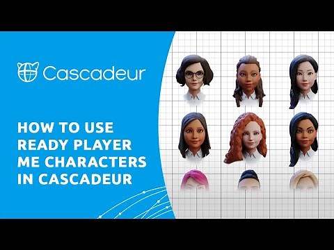 How to use Ready Player Me characters in Cascadeur