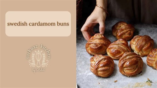 Swedish cardamom bun