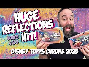 Massive Case Hit and an Iconic Duo- Opening Two More Hobby Boxes of Topps Chrome Disney 2025