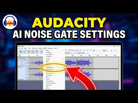 How to setup Audacity for AI Noise Gate Settings - Beginner Guide