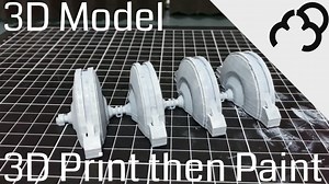 Star Wars Hoth Shield Generator - 3D Model - 3D Print - Paint - Tutorial