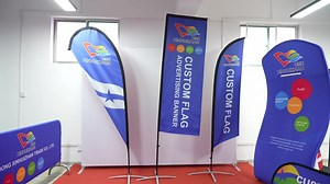 Wholesale Custom Outdoor Advertising Feather Flag Banner with Polyester Flags and Aluminium Pole Kit for Beach Use