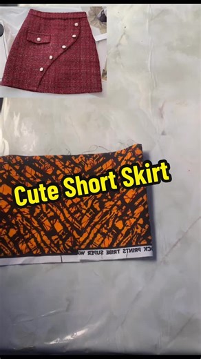 Beginner Sewing Tutorial: Cute Short Skirt Patterns