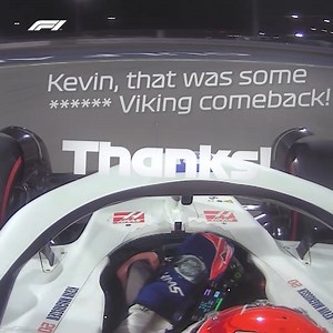 1.1M views · 10K reactions |  "Kevin, that was some ****** Viking comeback!" We think Guenther is pleased with K-Mag after his P5 finish! | F1 | Facebook