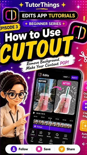 How to Edit Cutout Effect (Clone Yourself) — Instagram Edits App Editing Tutorial Ep. 3