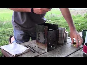 STANLEY Cook Set Review / Folding Firebox Camp Stove.