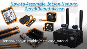 Watch GeeekPi Jetson Nano 4gb Developer Kit B01 with 4020 PWM Fan on Amazon Live