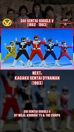 Super Sentai #6: Dai Sentai Goggle-V (1982) | The Science Gemstone Gymnastics Sentai
