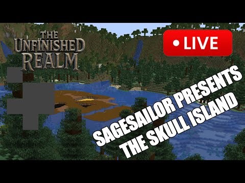 Skull Island by SageSailor REVEALED | Massive Underground City Tour | Unfinished Realm SMP