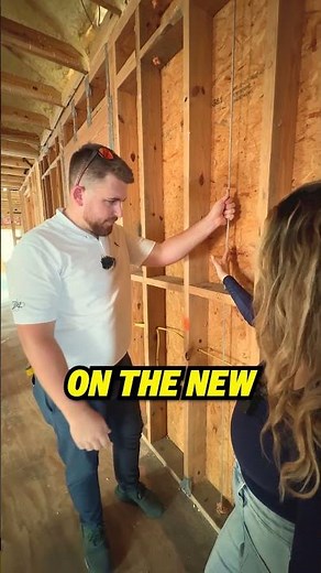 A huge addition to this home so we made sure to add hurricane straps to the new exterior walls!