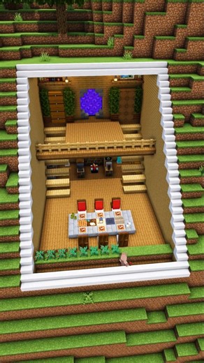 Attack Rider Yt on Instagram: "Best mountain view hill base build in Minecraft #minecraft #myworld #mc"