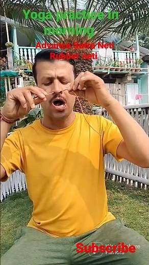 Advance Nasal|Cleansing Techniques |Sutra Neti| Rubber Neti.|