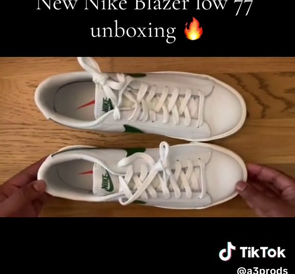 Nike Blazer Low 77 Unboxing - Satisfying Experience