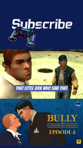Russel vs Jimmy -Gary's betrayal- Rockstar games Bully Anniversary Edition #shorts #mobilegaming